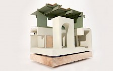 Modellfoto - Entwurf einer Bekleidungsmanufaktur von Philip Nünning Foto: David Baar I Tu Braunschweig