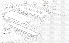 Neubau eines Internats in Petzow | Isometrie von Tobias Puhlmann