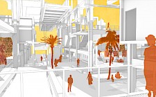 Atmosphärische Darstellung von Johanna Spies von Büllesheim & Saskia Tödter