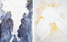 Atmosphärische Darstellungen Landschaft | Lichtung von Maximilian Götze