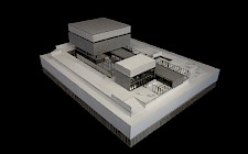 Modellfoto Entwurfsmodell M 1-100 von Oona Lisbeth Welp   |   Foto: IAD