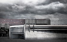 Atmosphärische Darstellung Nahverkehrsposten von Marisa Bergman & Oona Welp