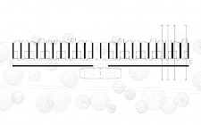 Grundriss Schlaftrackt von Friedrich Brockmann