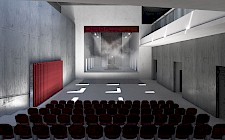 Atmosphärische Darstellung Saal von Joshua Mehner