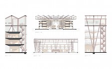 Schnitte Markthalle von Marius Lauer