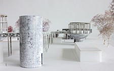 Modellfoto Ausschnitt Entwurfsmodell von Burcu Dadlayan