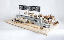 Modellfoto Entwurfsmodell | Sprengmodell von Pia Schätzle