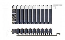 Schnitt | Grundriss Hotel von Sophie May Germer & Henriette Weber