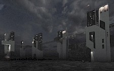 Atmosphärische Außenraumdarstellung von Jan Kaminski & Malte Laumert