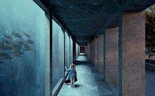 Atmosphärische Darstellung Gang von Oskar Bode