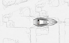 Grundriss - Raum des Reflektierens von Qusay Awad
