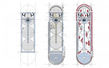 Grundrisse verschiedener Jahre von Lukas Eilers
