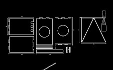 Konstruktionszeichnungen von Justus Friesecke