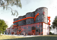 Außenraumperspektive von Milena Nitsche, Kim Sophie Stichnoth