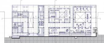 Grundriss 1.UG von Linus Pätzold& Justus Friesecke