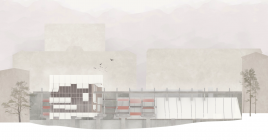 Ansicht Nord von Antonia Buschmann& Frederike Hage