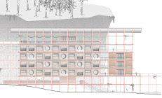 Ansicht West von Pia Brüchner-Hüttemann& Henry Hapke
