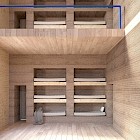 Perspektive Schlafsaal von Moritz Sasse