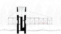 Längsschnitt von Hans Jonathan Gude