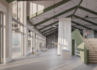 Perspektive Werkhalle von Malte Justi