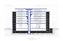 Längsschnitt von Edwald Dederer