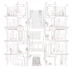 Perspektivischer Schnitt von Clara Lang